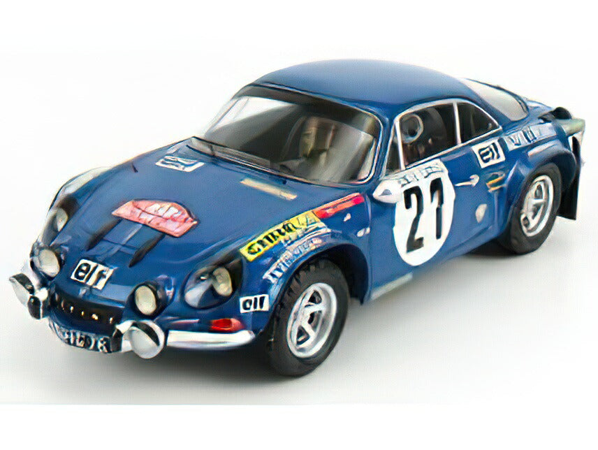 RENAULT ALPINE A110 1800S N 21 RALLY MONTECARLO 1973 J-P.NICOLAS - M.V –  ラストホビー