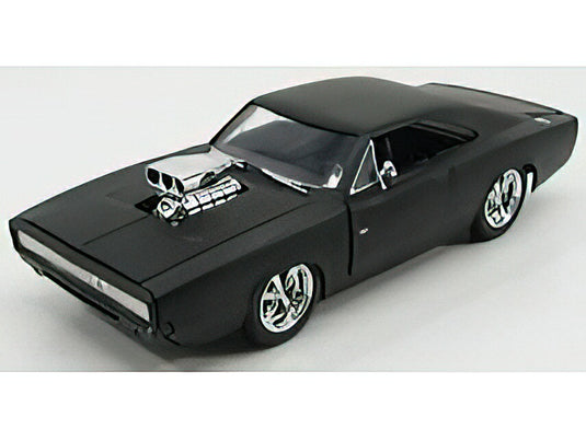 DODGE - DOM'S DODGE CHARGER R/T 1970 - FAST & FURIOUS 7 - MATT BLACK /JADA 1/24 ミニカー