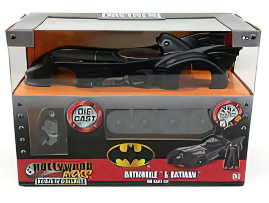 BATMAN - BATMOBILEバットマン バットモービル WITH BATMAN FIGURES 1989 - BLACK RED /JADA 1/24 ミニカー