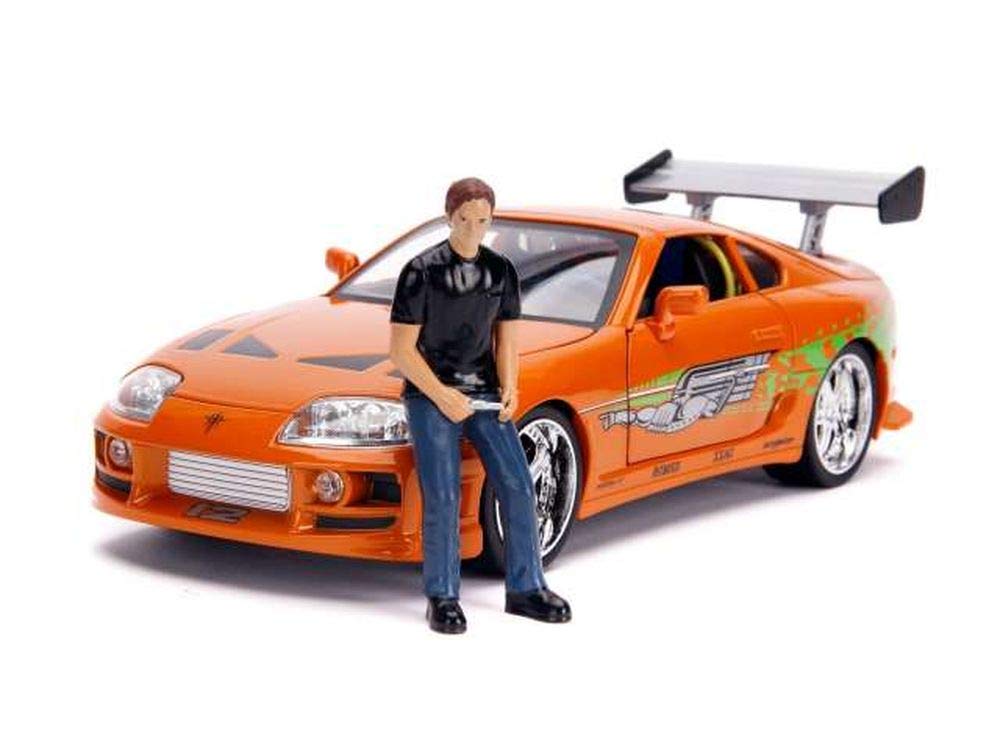 ワイルドスピード 1/18 トヨタ スープラ ブライアンフィギュア付き 