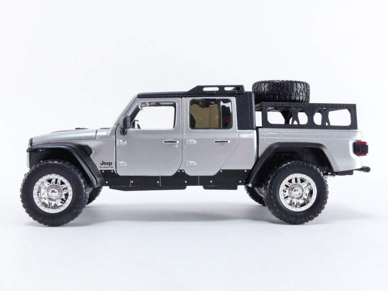 ギャラリービューアに画像をロードする, ジープ グラディエーター ワイルド・スピード 9 ジェットブレイク シルバー / JADA 1/24 ミニカー