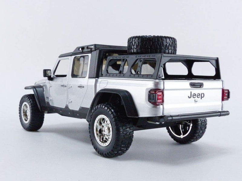 ギャラリービューアに画像をロードする, ジープ グラディエーター ワイルド・スピード 9 ジェットブレイク シルバー / JADA 1/24 ミニカー