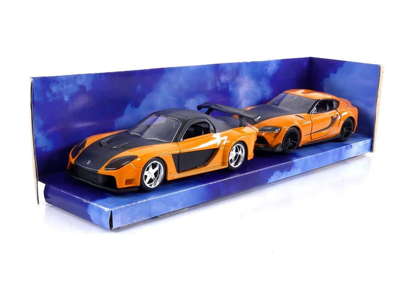 ギャラリービューアに画像をロードする, ワイルドスピード 1/32 Han's マツダ RX-7 & Toyota GR Supraトヨタスープラ Jada Toys ミニカー