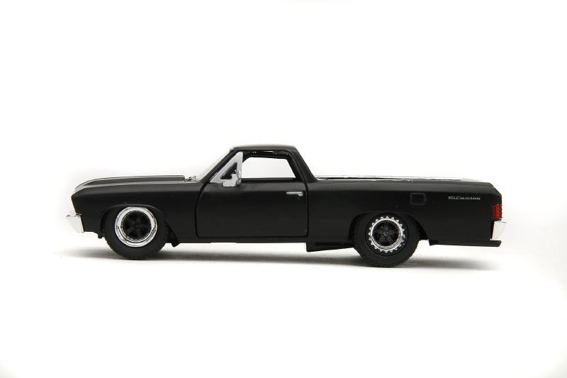 ギャラリービューアに画像をロードする, 1967 シボレー エルカミーノ ワイルド・スピード F10 マットブラック / JADA 1/32 ミニカー
