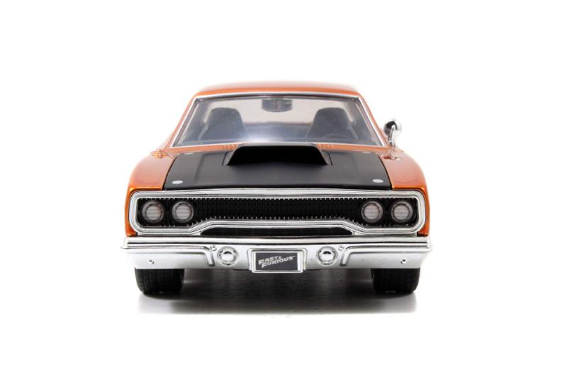 ギャラリービューアに画像をロードする, ドミニク 1970 Plymouth Road Runner ワイルドスピード SKY MISSION (2015) ミニカー / JADA 1/24