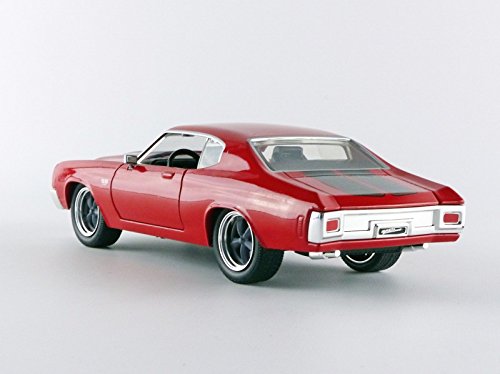 ギャラリービューアに画像をロードする, Chevroletシボレー Chevelleシェベル 1970 グロスレッド マッスルカー 模型 / JADA 1/24 ミニカー 模型
