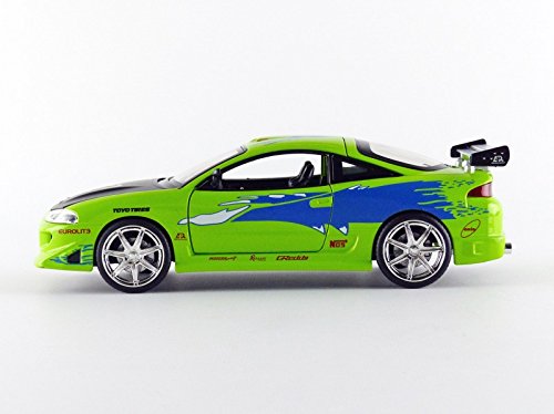 ギャラリービューアに画像をロードする, ブライアン 1995 Mitsubishi Eclipse ワイルドスピード (2001) ミニカー / JADA 1/24