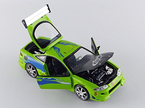 ギャラリービューアに画像をロードする, ブライアン 1995 Mitsubishi Eclipse ワイルドスピード (2001) ミニカー / JADA 1/24