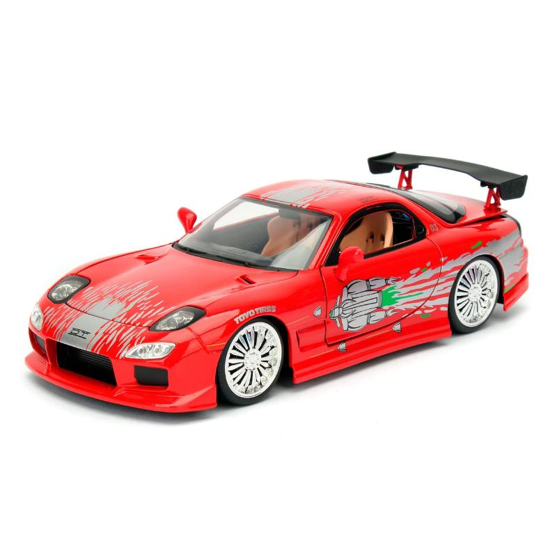 ギャラリービューアに画像をロードする, ドミニク Mazda RX-7 ワイルドスピード ミニカー / JADA 1/24