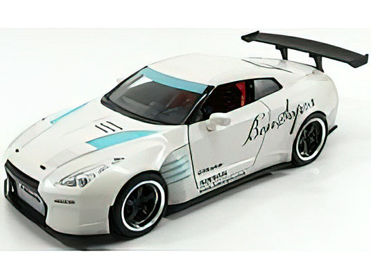 NISSAN - GT-R R35 BEN SOPRA JDM CUSTOM 2009 - WHITE /JADA 1/24 ミニカー