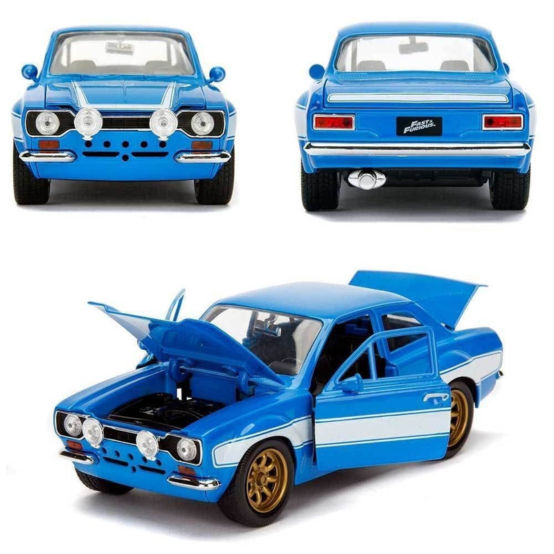 ギャラリービューアに画像をロードする, Fordフォード エスコート MK1 ワイルドスピード ブライアン 劇中車 模型 モデル / JADA 1/24 ミニカー 模型