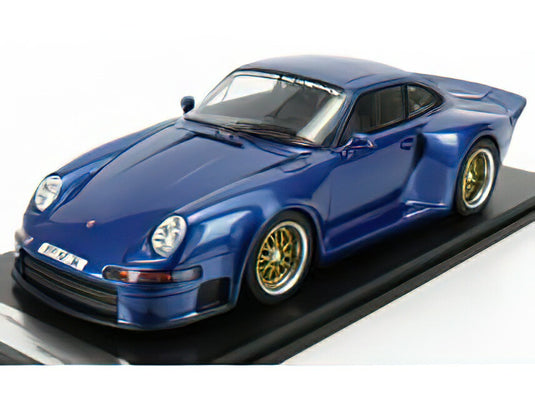 ポルシェ 911 (993) GT1 アルメラス 1994 ブルーメタリック ショーケース付き/ Kess-Model 1/18 ミニカー