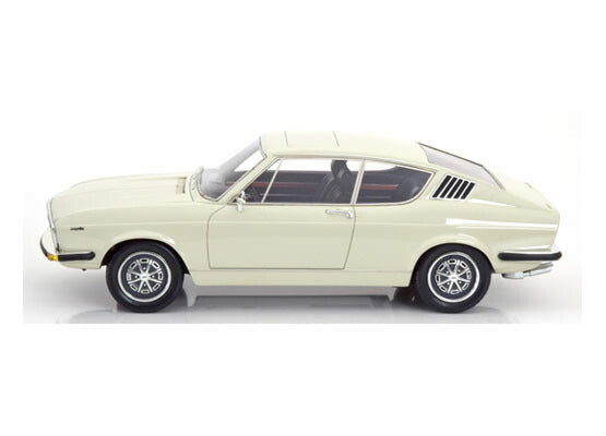 ギャラリービューアに画像をロードする, Audiアウディ 100 Coupe S 1970 white /KK-SCALE 1/18 ミニカー