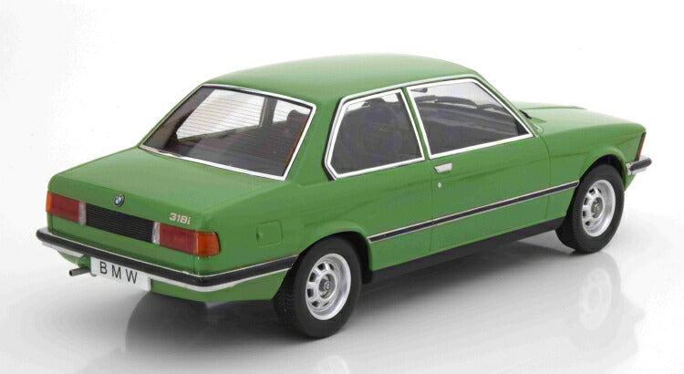 ギャラリービューアに画像をロードする, BMW 318i E21 1975 green /KK-SCALE 1/18 ミニカー