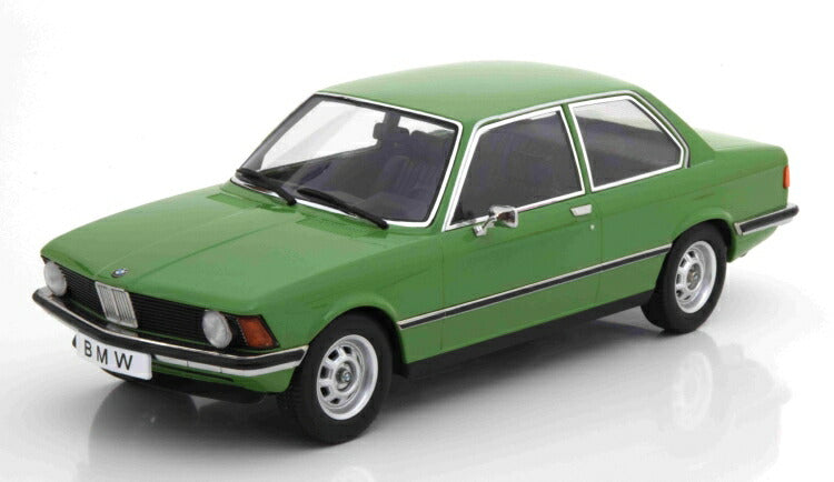 ギャラリービューアに画像をロードする, BMW 318i E21 1975 green /KK-SCALE 1/18 ミニカー