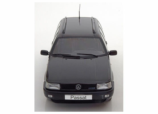 ギャラリービューアに画像をロードする, VW Passatフォルクスワーゲン パサート B3 VR6 1988 black-metallic /KK-SCALE 1/18 ミニカー