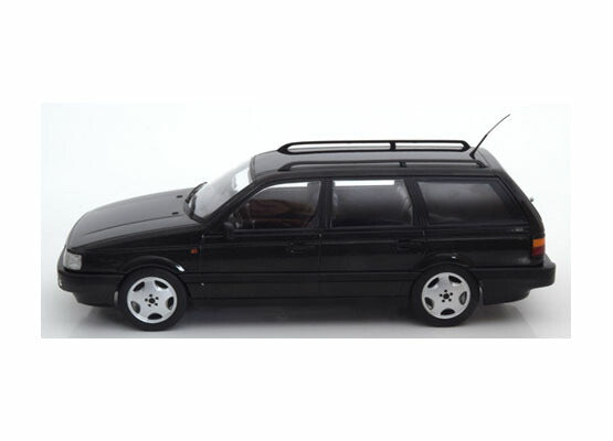 ギャラリービューアに画像をロードする, VW Passatフォルクスワーゲン パサート B3 VR6 1988 black-metallic /KK-SCALE 1/18 ミニカー