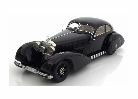 ギャラリービューアに画像をロードする, Mercedesメルセデスベンツ 540K `Autobahnkurier `1938 black /KK-SCALE 1/18 ミニカー