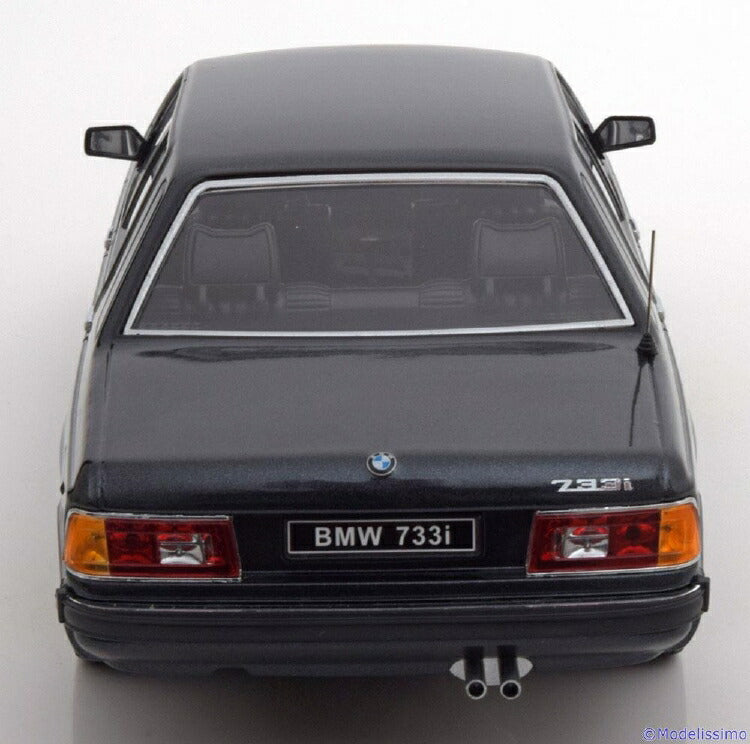 ギャラリービューアに画像をロードする, BMW 733i E23 1977 black-metallic /KK-SCALE 1/18 ミニカー