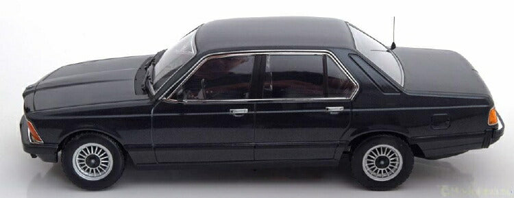 ギャラリービューアに画像をロードする, BMW 733i E23 1977 black-metallic /KK-SCALE 1/18 ミニカー