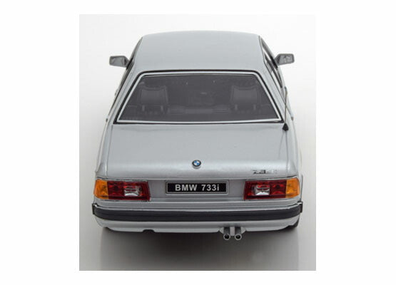 ギャラリービューアに画像をロードする, BMW 733i E23 1977 silver /KK-SCALE 1/18 ミニカー