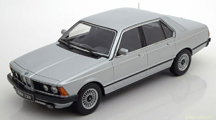 ギャラリービューアに画像をロードする, BMW 733i E23 1977 silver /KK-SCALE 1/18 ミニカー