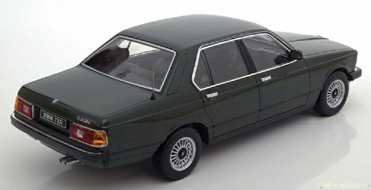 ギャラリービューアに画像をロードする, BMW 733i E23 1977 darkgreen-metallic /KK-SCALE 1/18 ミニカー