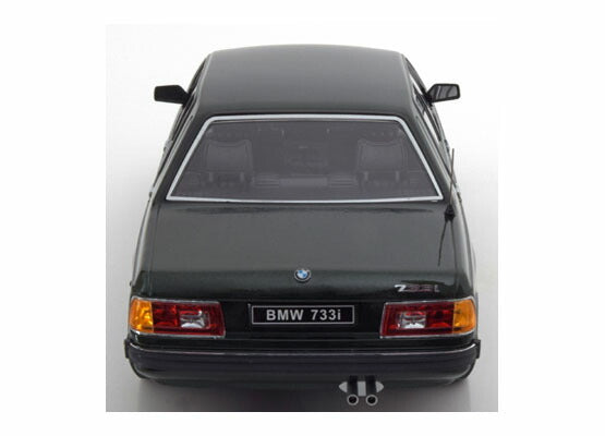 ギャラリービューアに画像をロードする, BMW 733i E23 1977 darkgreen-metallic /KK-SCALE 1/18 ミニカー