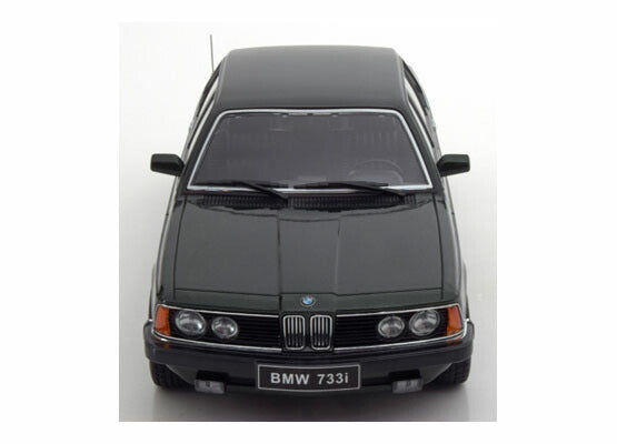 ギャラリービューアに画像をロードする, BMW 733i E23 1977 darkgreen-metallic /KK-SCALE 1/18 ミニカー