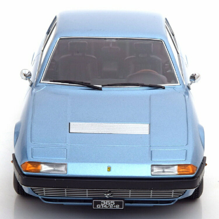 ギャラリービューアに画像をロードする, Ferrariフェラーリ 365 GT4 2+2 lightblue-metallic /KK-SCALE 1/18 ミニカー