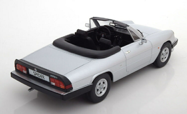 ギャラリービューアに画像をロードする, Alfa Romeoアルファロメオ Spider 3 Series II 1986 silver /KK-SCALE 1/18 ミニカー