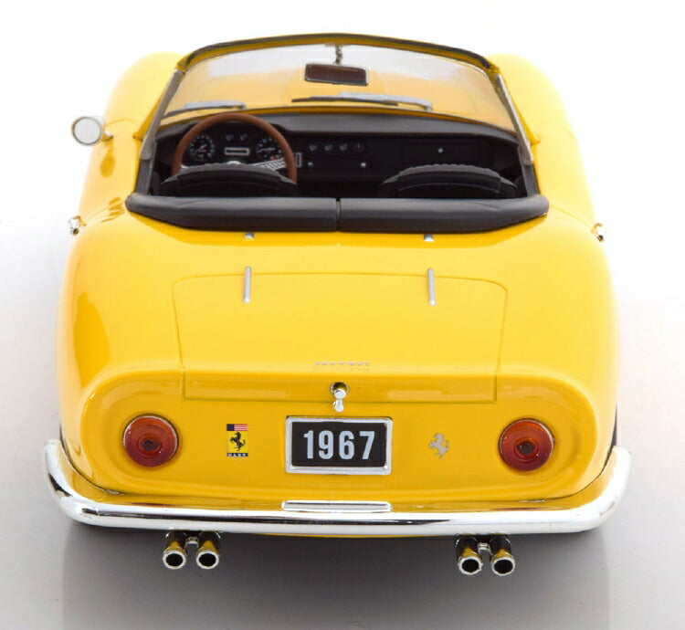 ギャラリービューアに画像をロードする, Ferrariフェラーリ 275 GTB/4 NART Spyder 1967 yellow /KK-SCALE 1/18 ミニカー