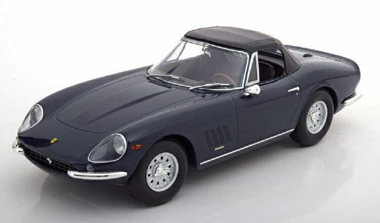ギャラリービューアに画像をロードする, Ferrariフェラーリ 275 GTB/4 NART Spyder 1967 darkblue /KK-SCALE 1/18 ミニカー