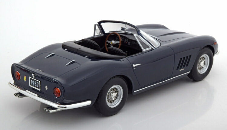 ギャラリービューアに画像をロードする, Ferrariフェラーリ 275 GTB/4 NART Spyder 1967 darkblue /KK-SCALE 1/18 ミニカー