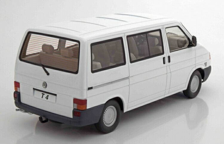 ギャラリービューアに画像をロードする, VW T4 Caravelle 1992 white /KK-SCALE 1/18 ミニカー