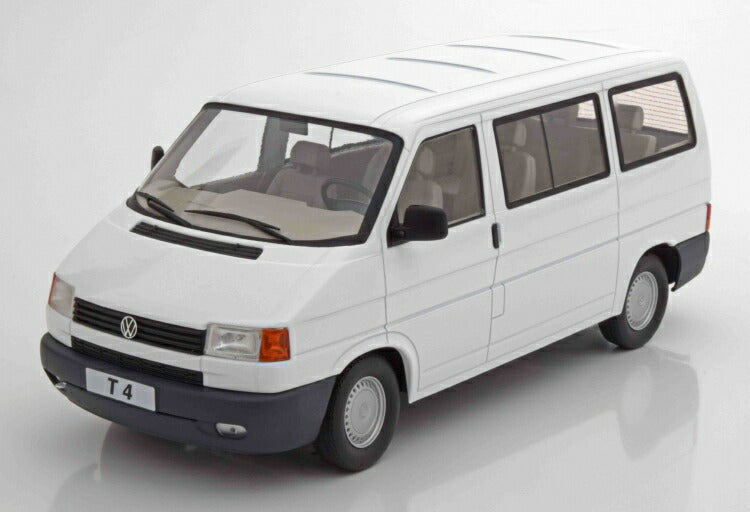 ギャラリービューアに画像をロードする, VW T4 Caravelle 1992 white /KK-SCALE 1/18 ミニカー