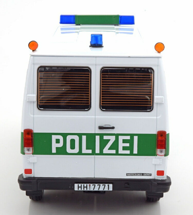 ギャラリービューアに画像をロードする, Mercedesメルセデスベンツ 208 D 1988 German Police ( POLIZEI ) /KK-SCALE 1/18 ミニカー