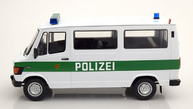 ギャラリービューアに画像をロードする, Mercedesメルセデスベンツ 208 D 1988 German Police ( POLIZEI ) /KK-SCALE 1/18 ミニカー
