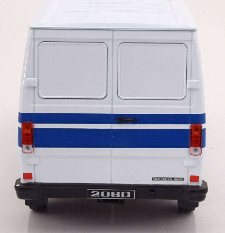 ギャラリービューアに画像をロードする, Mercedesメルセデス 208 D Transporterトランスポーター Mercedes Service 1988 ホワイトブルー / KK-SCALE 1/18 ミニカー