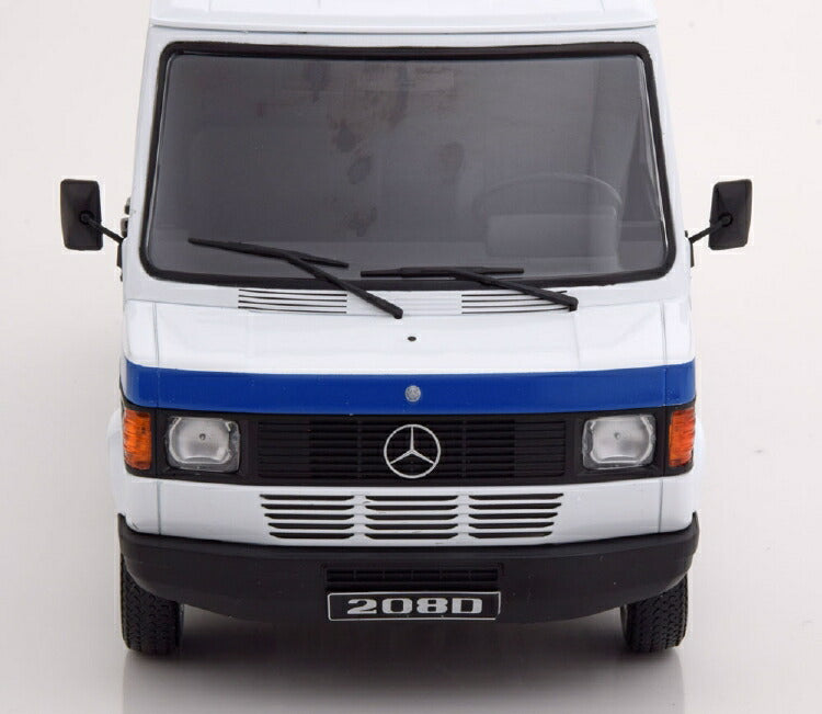 ギャラリービューアに画像をロードする, Mercedesメルセデス 208 D Transporterトランスポーター Mercedes Service 1988 ホワイトブルー / KK-SCALE 1/18 ミニカー