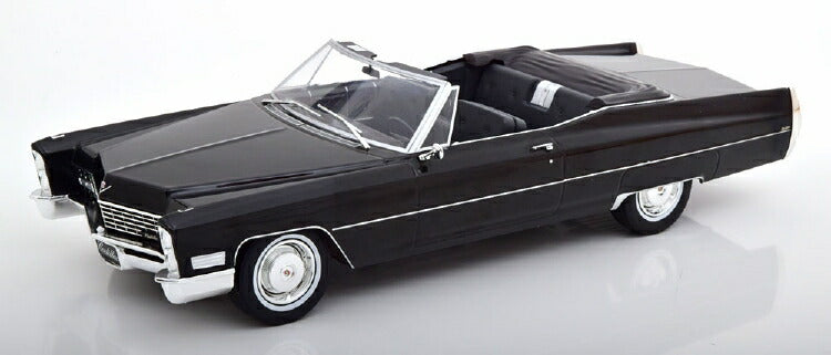 ギャラリービューアに画像をロードする, Cadillacキャデラック DeVille Convertible 1967 black /KK-SCALE 1/18 ミニカー