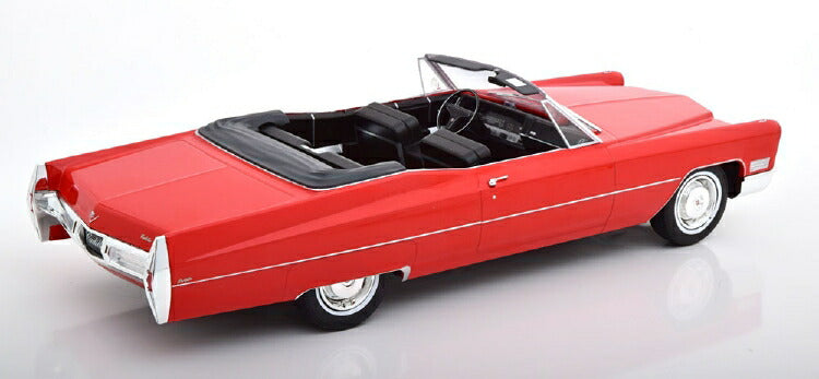 ギャラリービューアに画像をロードする, Cadillacキャデラック DeVille Convertible 1967 red /KK-SCALE 1/18 ミニカー