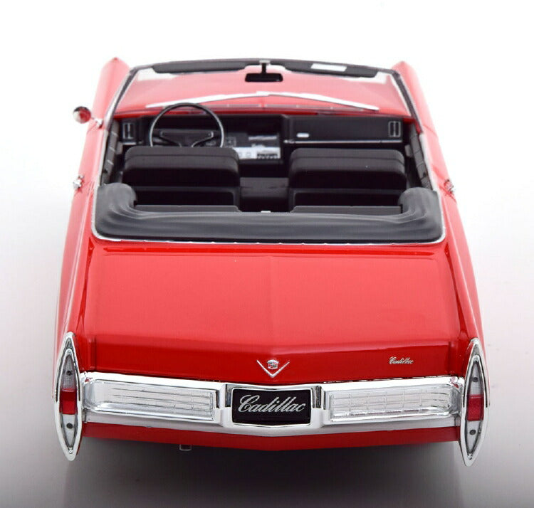 ギャラリービューアに画像をロードする, Cadillacキャデラック DeVille Convertible 1967 red /KK-SCALE 1/18 ミニカー
