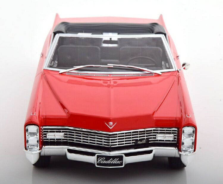 ギャラリービューアに画像をロードする, Cadillacキャデラック DeVille Convertible 1967 red /KK-SCALE 1/18 ミニカー