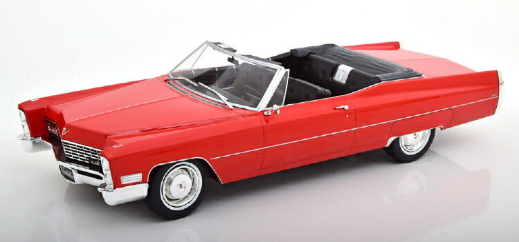ギャラリービューアに画像をロードする, Cadillacキャデラック DeVille Convertible 1967 red /KK-SCALE 1/18 ミニカー