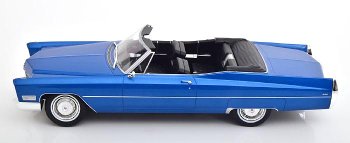 ギャラリービューアに画像をロードする, 【予約】8月以降発売予定CADILLAC - DEVILLE CONVERTIBLE SOFT-TOP OPEN 1967 - BLUE MET /KK-SCALE 1/18 ミニカー