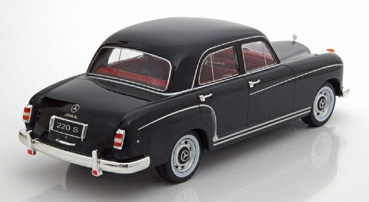 ギャラリービューアに画像をロードする, Mercedesメルセデスベンツ 220S W180II 1956 black /KK-SCALE 1/18 ミニカー
