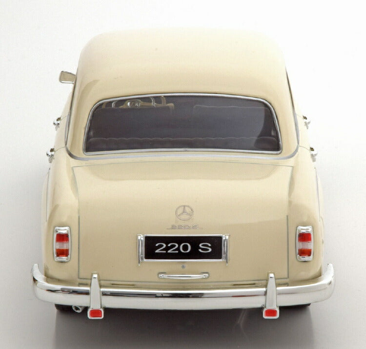 ギャラリービューアに画像をロードする, Mercedesメルセデスベンツ 220S W180II 1956 cr?me /KK-SCALE 1/18 ミニカー