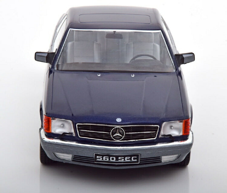 ギャラリービューアに画像をロードする, Mercedesメルセデスベンツ 560 SEC C126 blue-metallic /KK-SCALE 1/18 ミニカー