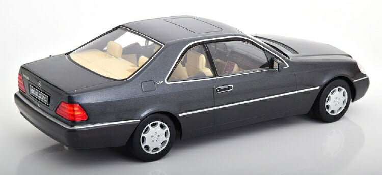 ギャラリービューアに画像をロードする, Mercedesメルセデスベンツ 600 SEC C140 1992 anthrazit /KK-SCALE 1/18 ミニカー